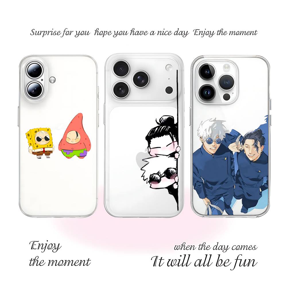 Cover Trasparente S-Satoru Goj - Phone Cases Jujutsu Kaisen recensione e prezzo